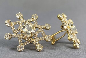 CL22-2741 GOLD-SNOWFLAKE